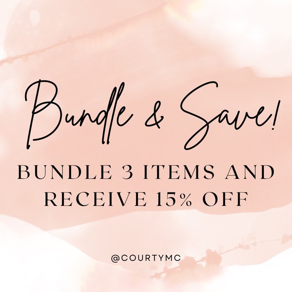 ✨ Bundle & Save 15% Off! 💖 - Picture 1 of 1